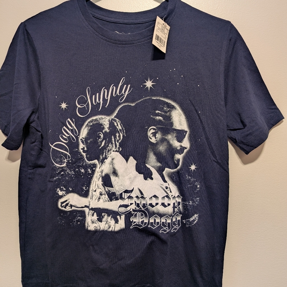 Snoop Dogg Navy Graphic Short Sleeve Tee - Kids